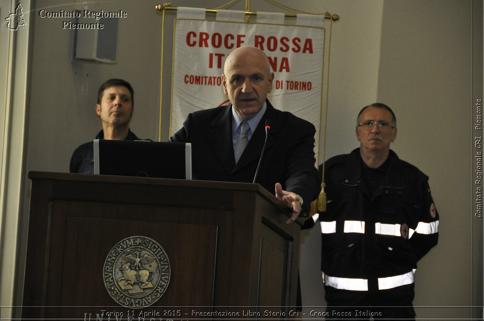 Torino 11 Aprile 2015 - Presentazione Libro Storia Cri - Croce Rossa Italiana- Comitato Regionale del Piemonte