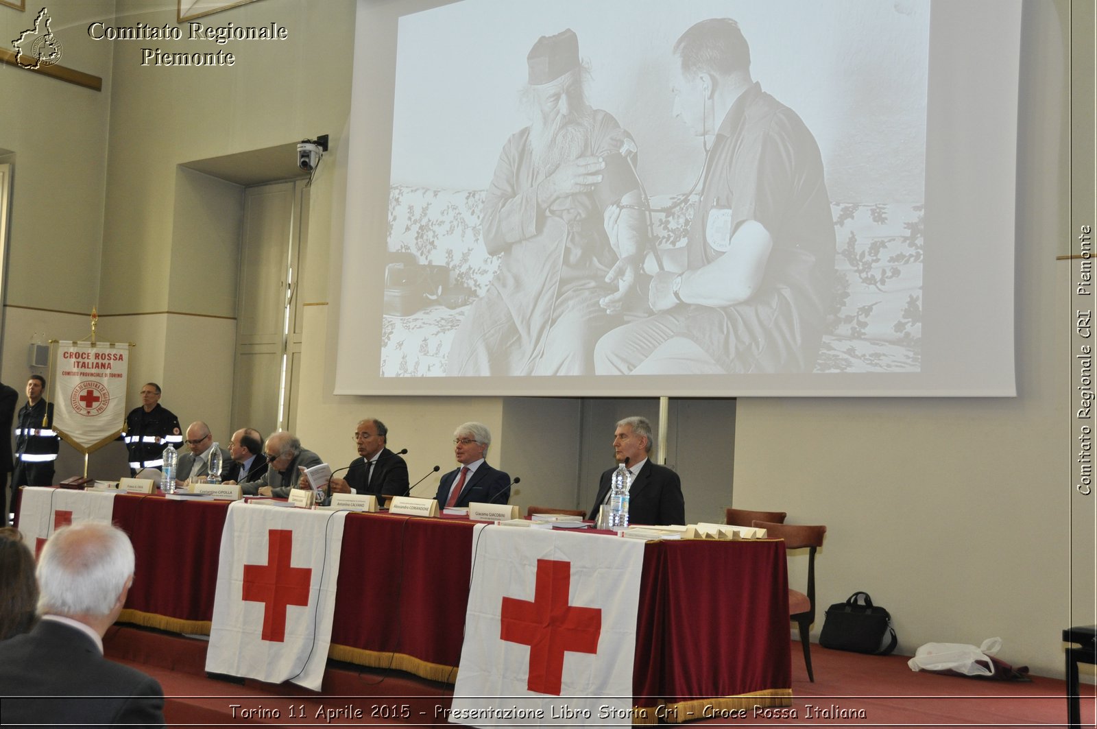 Torino 11 Aprile 2015 - Presentazione Libro Storia Cri - Croce Rossa Italiana- Comitato Regionale del Piemonte