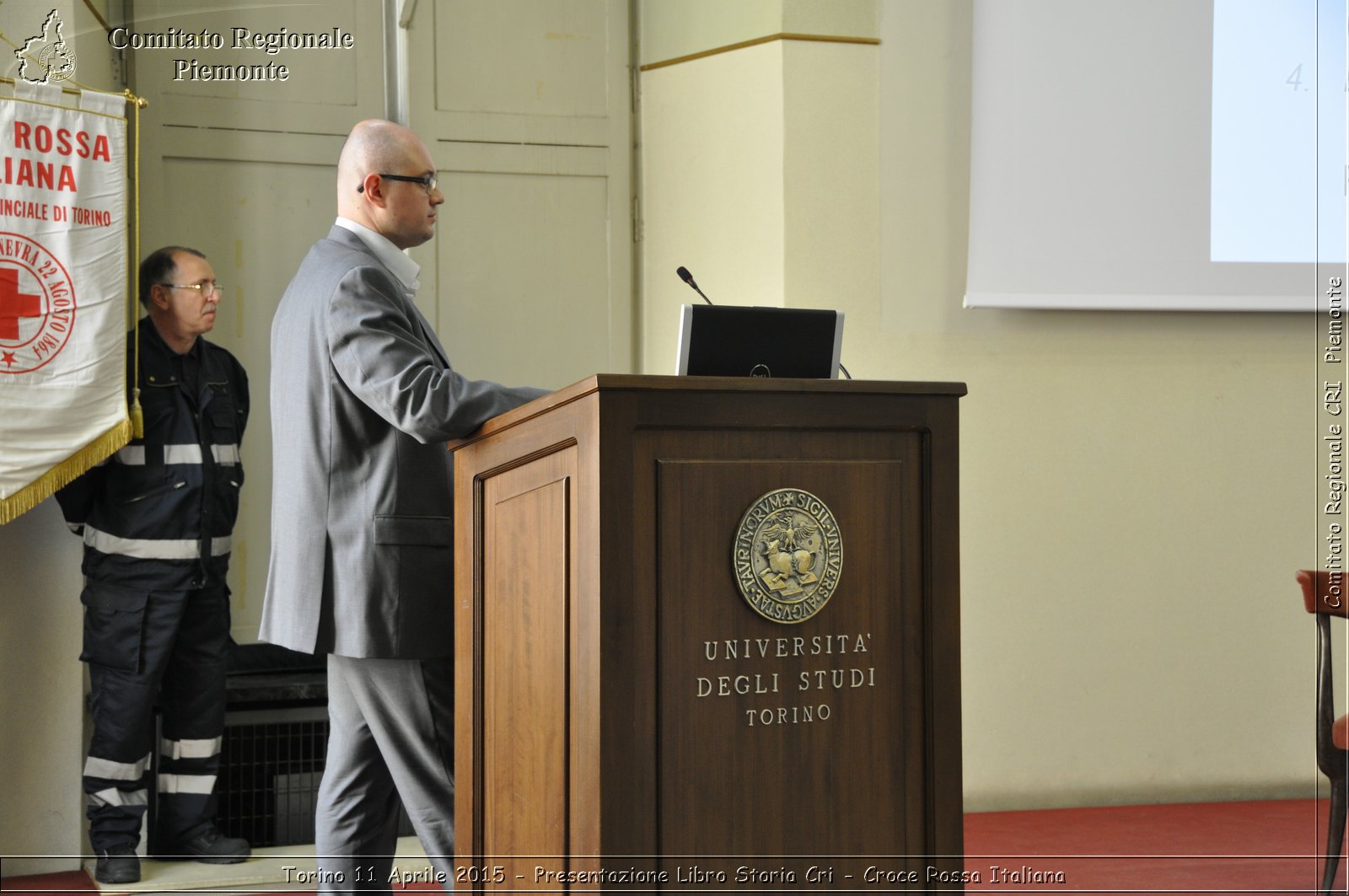 Torino 11 Aprile 2015 - Presentazione Libro Storia Cri - Croce Rossa Italiana- Comitato Regionale del Piemonte