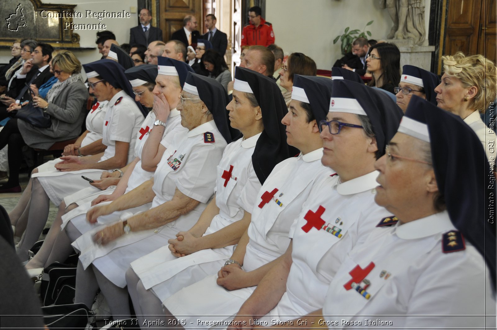 Torino 11 Aprile 2015 - Presentazione Libro Storia Cri - Croce Rossa Italiana- Comitato Regionale del Piemonte