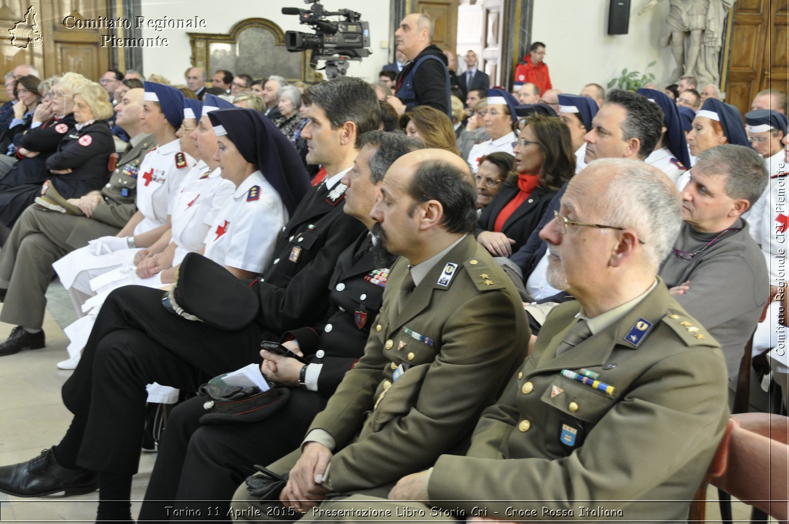 Torino 11 Aprile 2015 - Presentazione Libro Storia Cri - Croce Rossa Italiana- Comitato Regionale del Piemonte