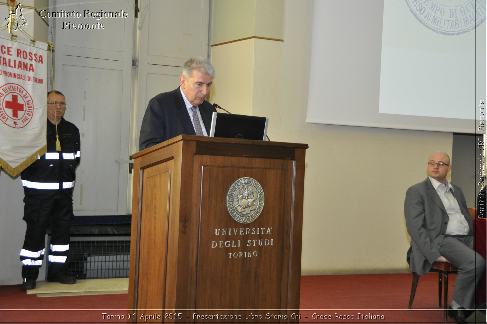 Torino 11 Aprile 2015 - Presentazione Libro Storia Cri - Croce Rossa Italiana- Comitato Regionale del Piemonte