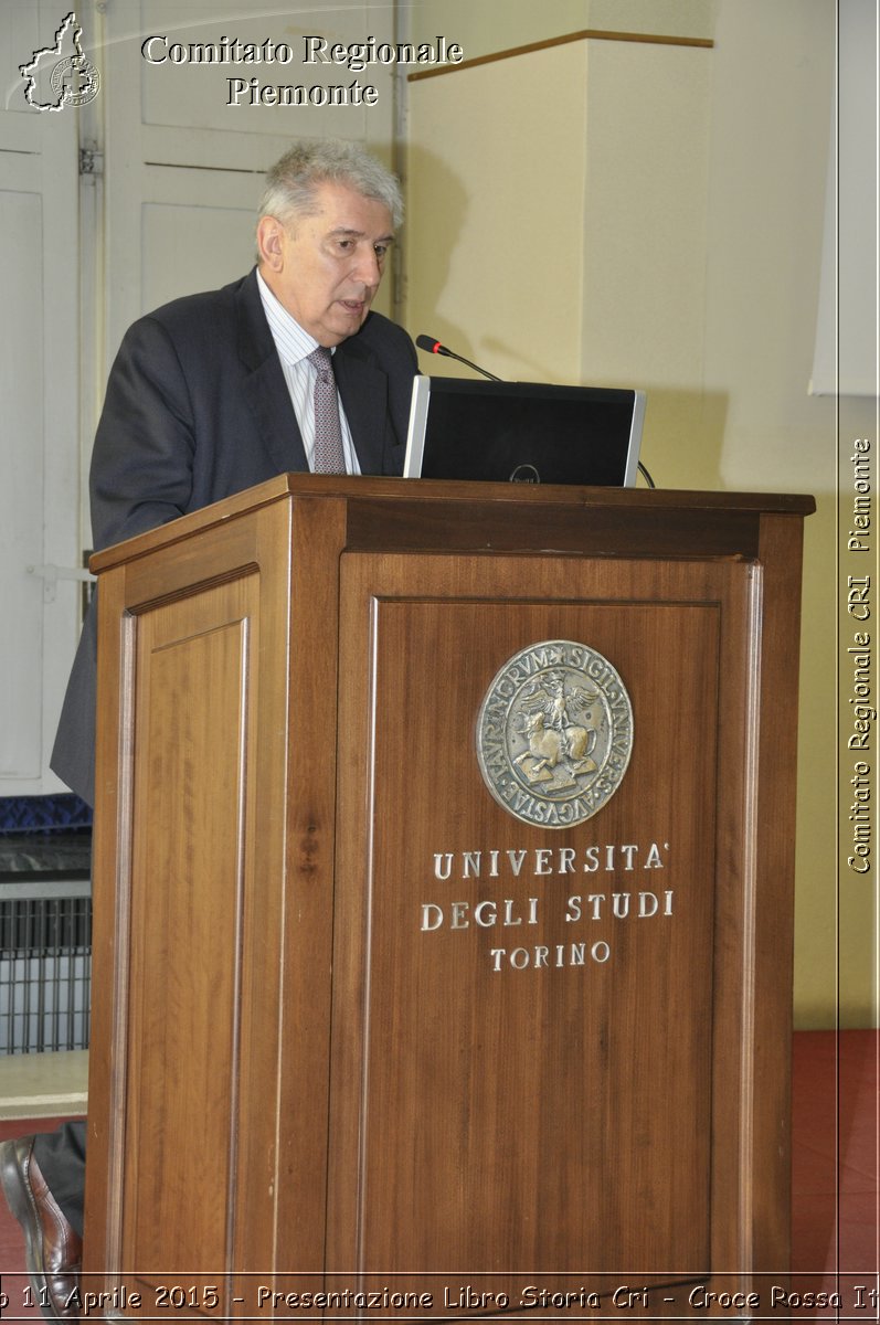 Torino 11 Aprile 2015 - Presentazione Libro Storia Cri - Croce Rossa Italiana- Comitato Regionale del Piemonte