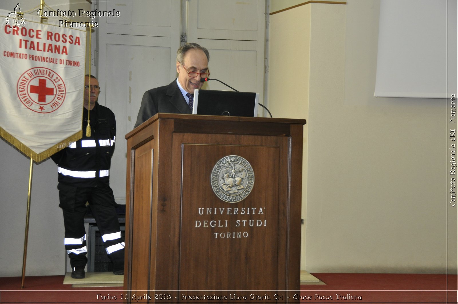 Torino 11 Aprile 2015 - Presentazione Libro Storia Cri - Croce Rossa Italiana- Comitato Regionale del Piemonte