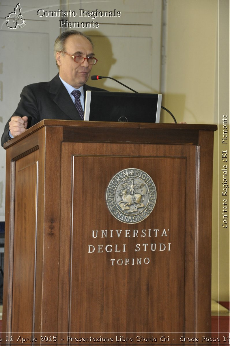 Torino 11 Aprile 2015 - Presentazione Libro Storia Cri - Croce Rossa Italiana- Comitato Regionale del Piemonte