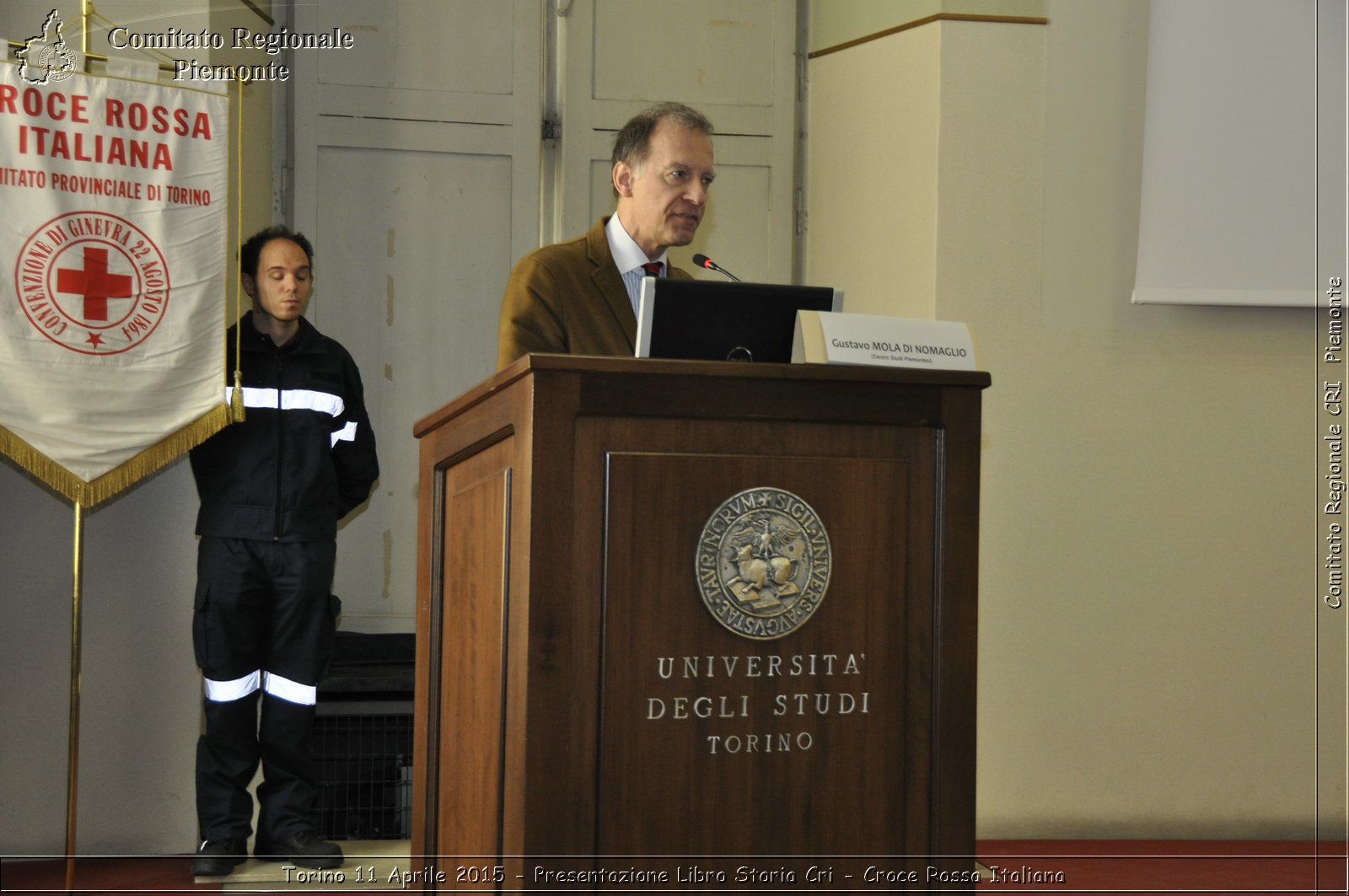 Torino 11 Aprile 2015 - Presentazione Libro Storia Cri - Croce Rossa Italiana- Comitato Regionale del Piemonte