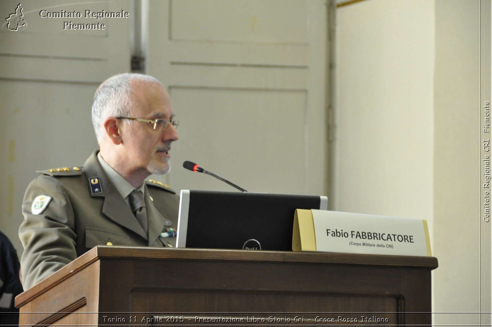 Torino 11 Aprile 2015 - Presentazione Libro Storia Cri - Croce Rossa Italiana- Comitato Regionale del Piemonte