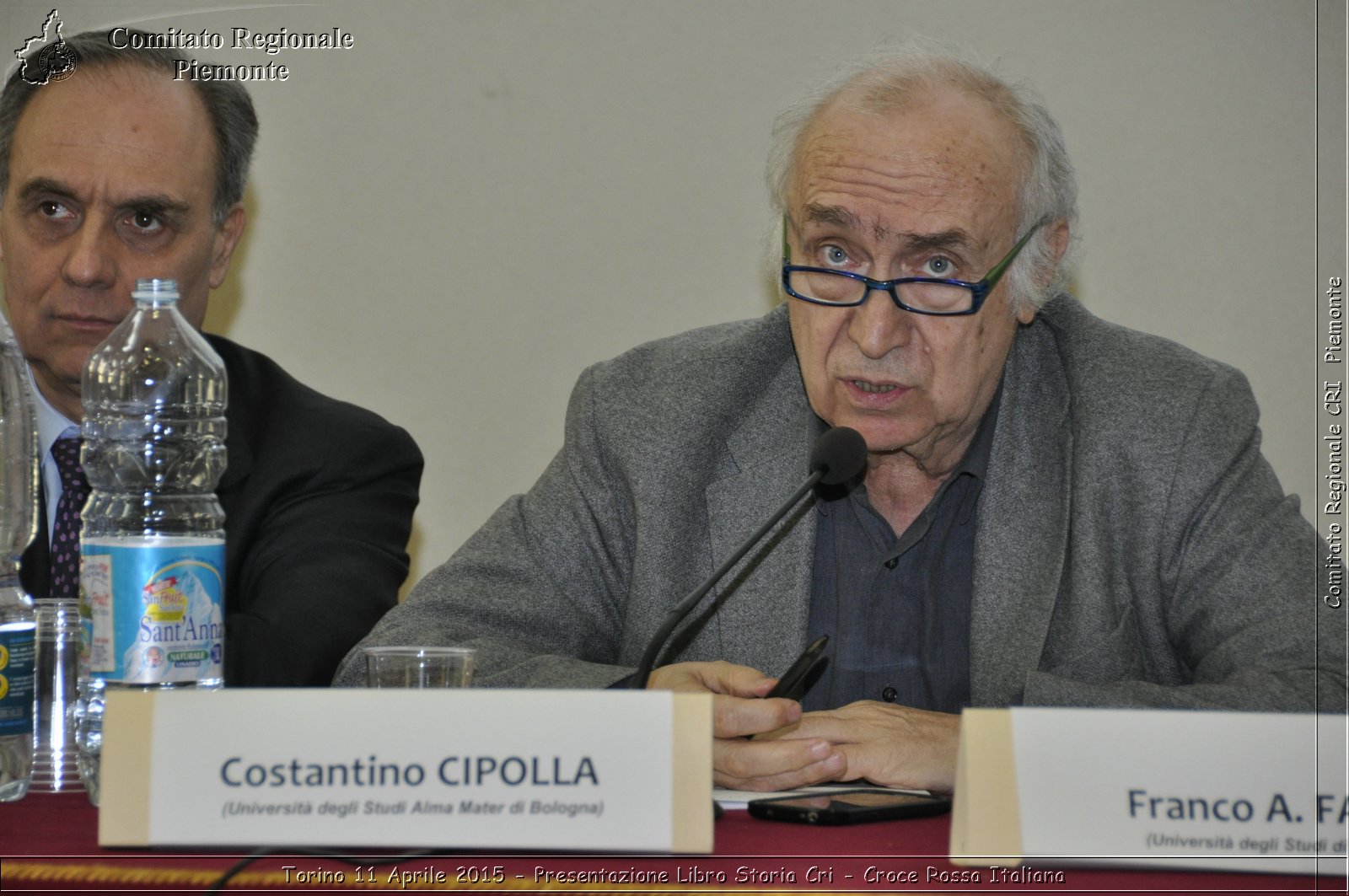 Torino 11 Aprile 2015 - Presentazione Libro Storia Cri - Croce Rossa Italiana- Comitato Regionale del Piemonte