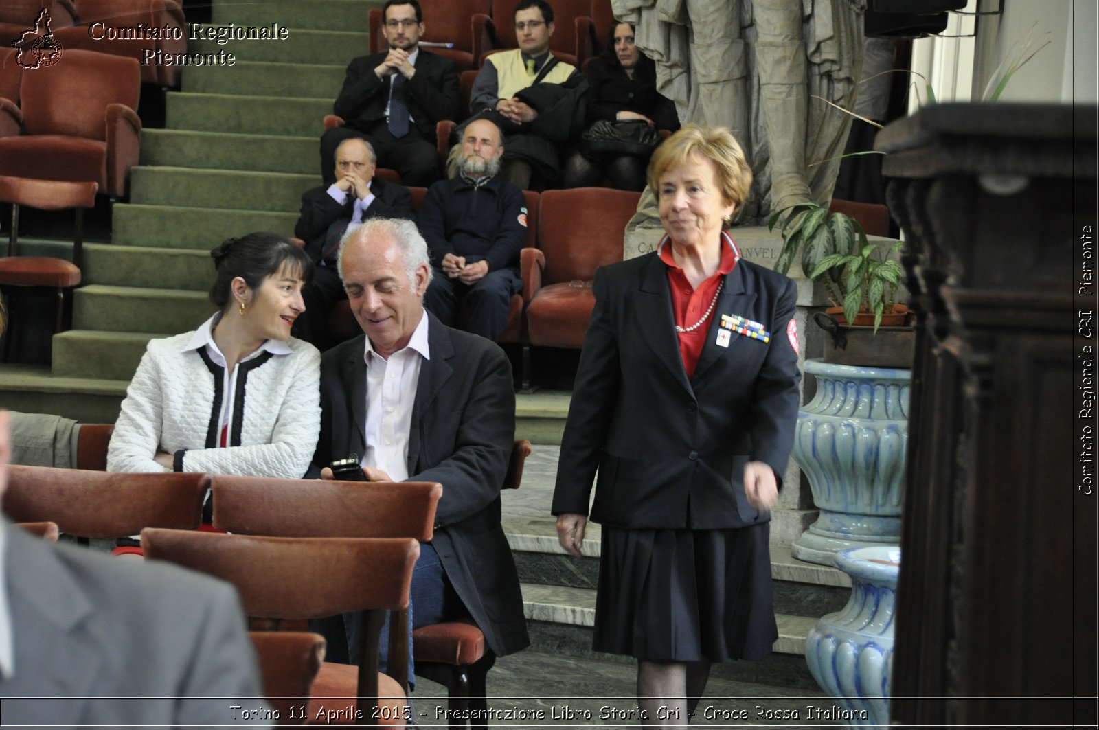 Torino 11 Aprile 2015 - Presentazione Libro Storia Cri - Croce Rossa Italiana- Comitato Regionale del Piemonte