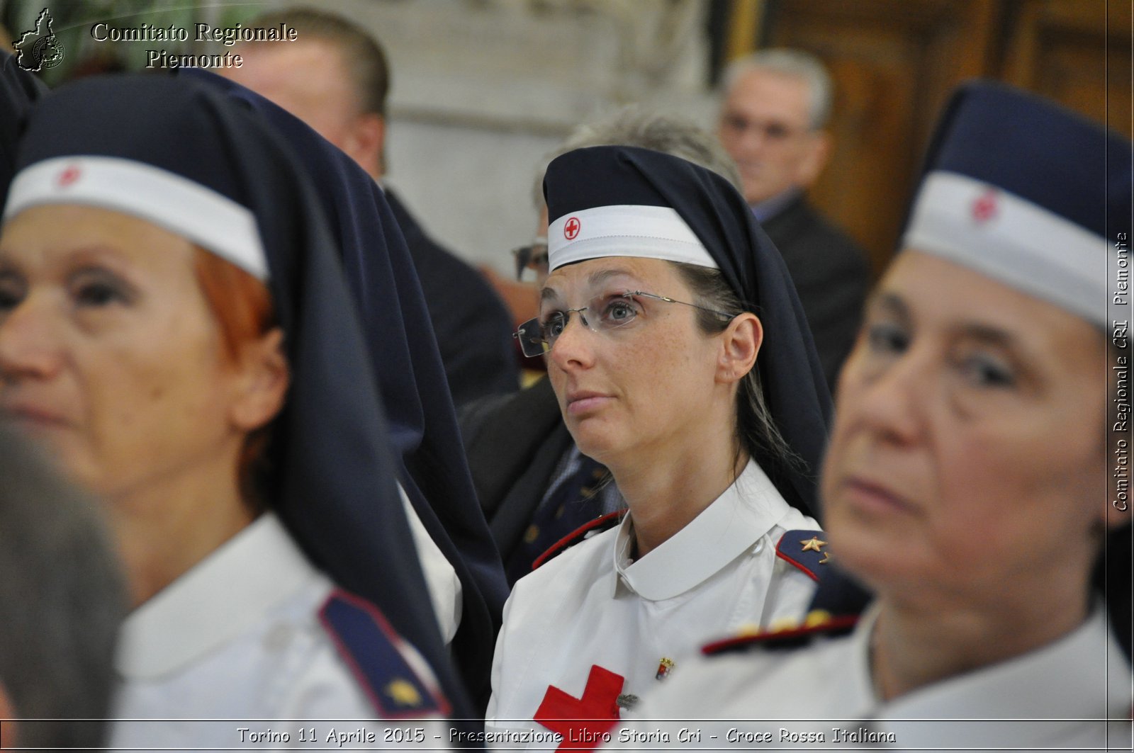 Torino 11 Aprile 2015 - Presentazione Libro Storia Cri - Croce Rossa Italiana- Comitato Regionale del Piemonte