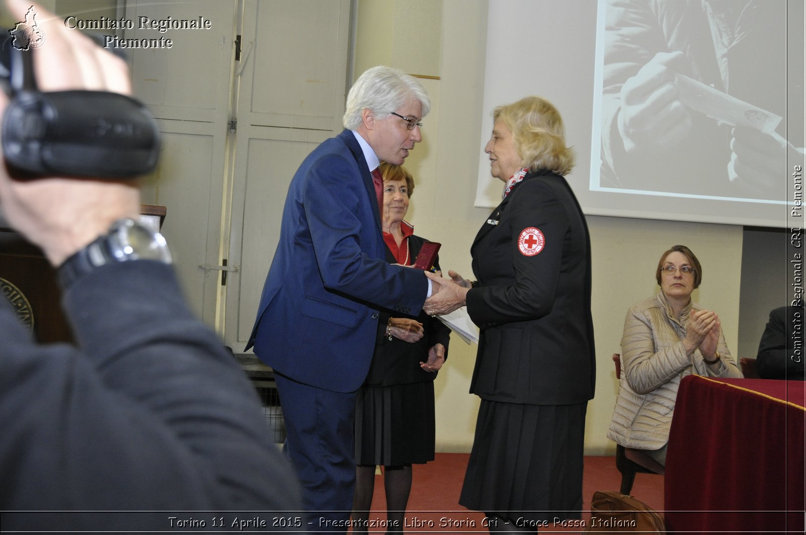 Torino 11 Aprile 2015 - Presentazione Libro Storia Cri - Croce Rossa Italiana- Comitato Regionale del Piemonte