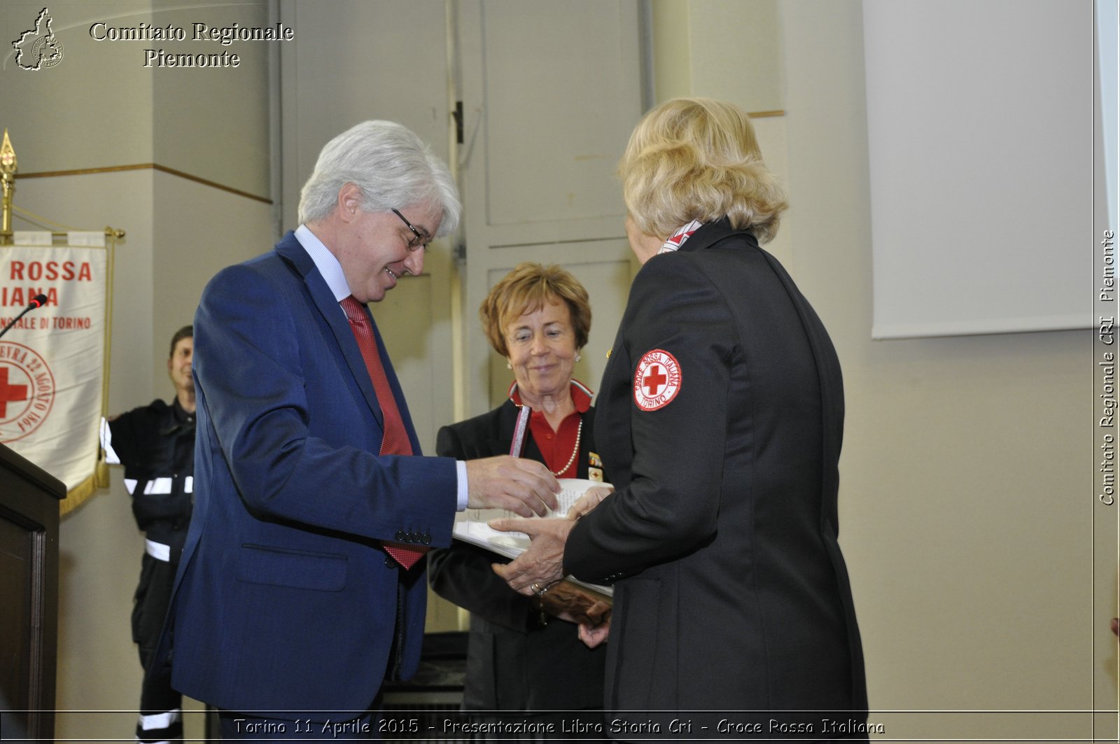 Torino 11 Aprile 2015 - Presentazione Libro Storia Cri - Croce Rossa Italiana- Comitato Regionale del Piemonte