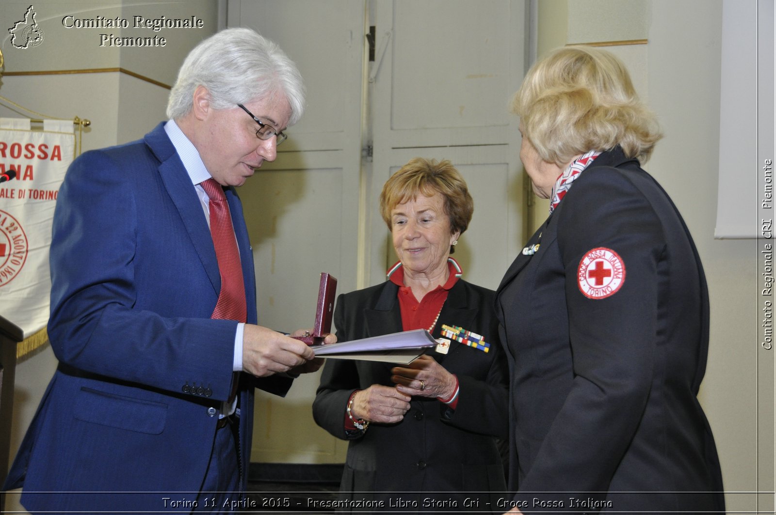 Torino 11 Aprile 2015 - Presentazione Libro Storia Cri - Croce Rossa Italiana- Comitato Regionale del Piemonte