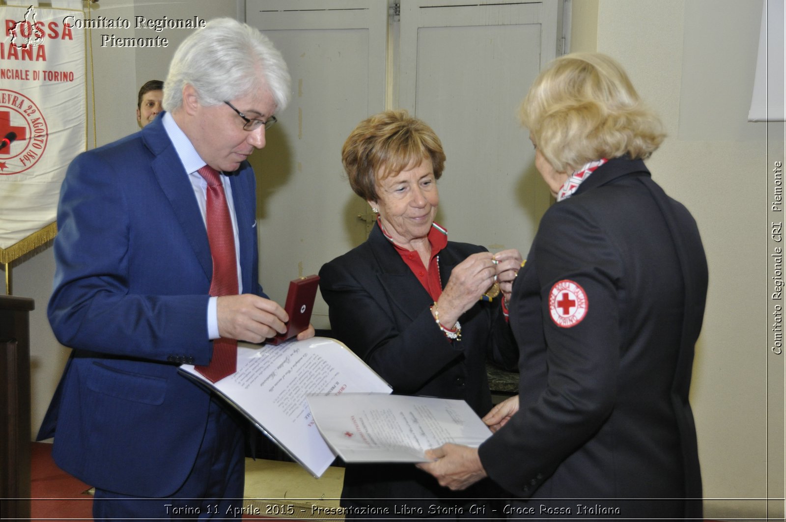 Torino 11 Aprile 2015 - Presentazione Libro Storia Cri - Croce Rossa Italiana- Comitato Regionale del Piemonte