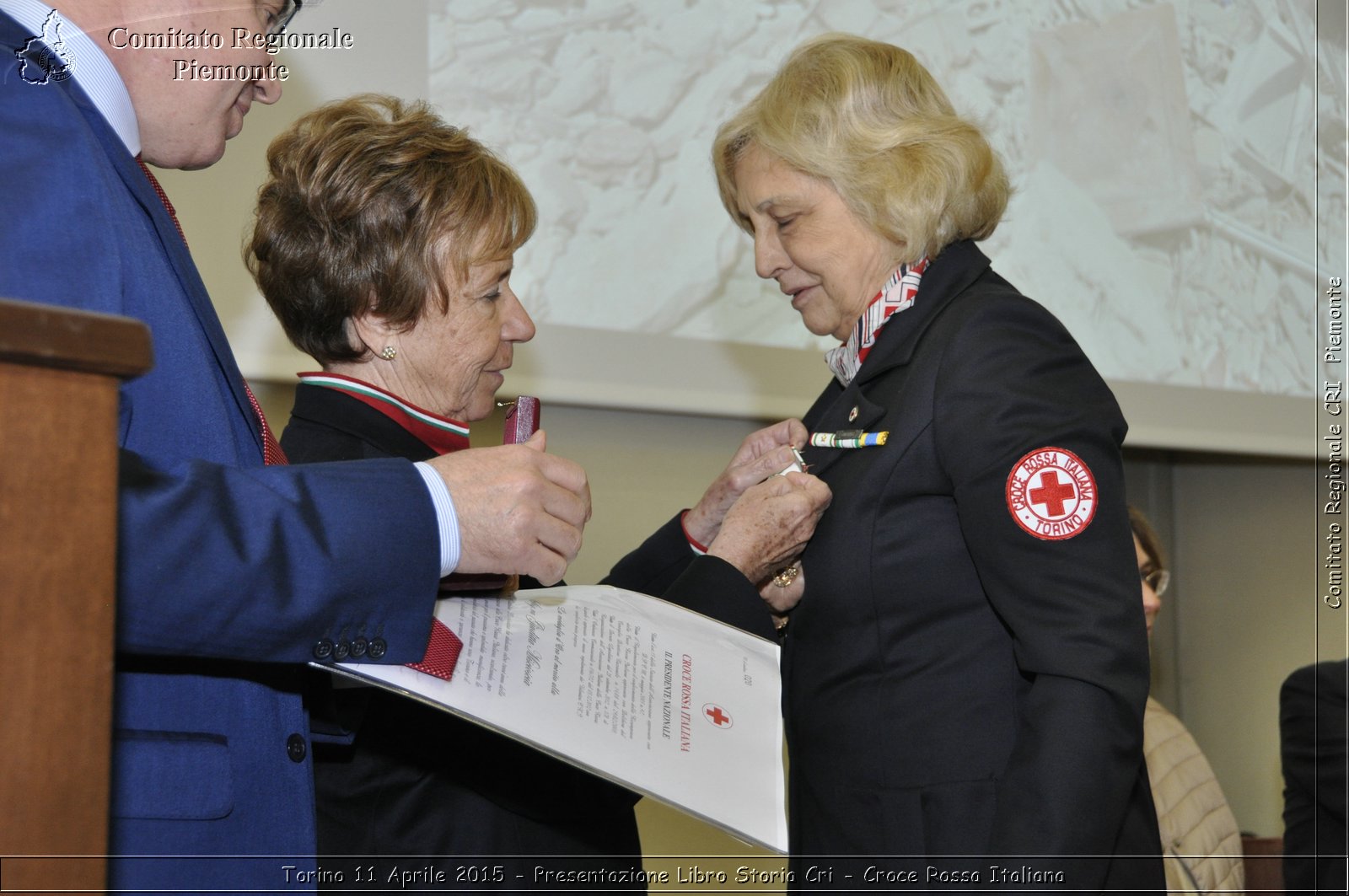 Torino 11 Aprile 2015 - Presentazione Libro Storia Cri - Croce Rossa Italiana- Comitato Regionale del Piemonte