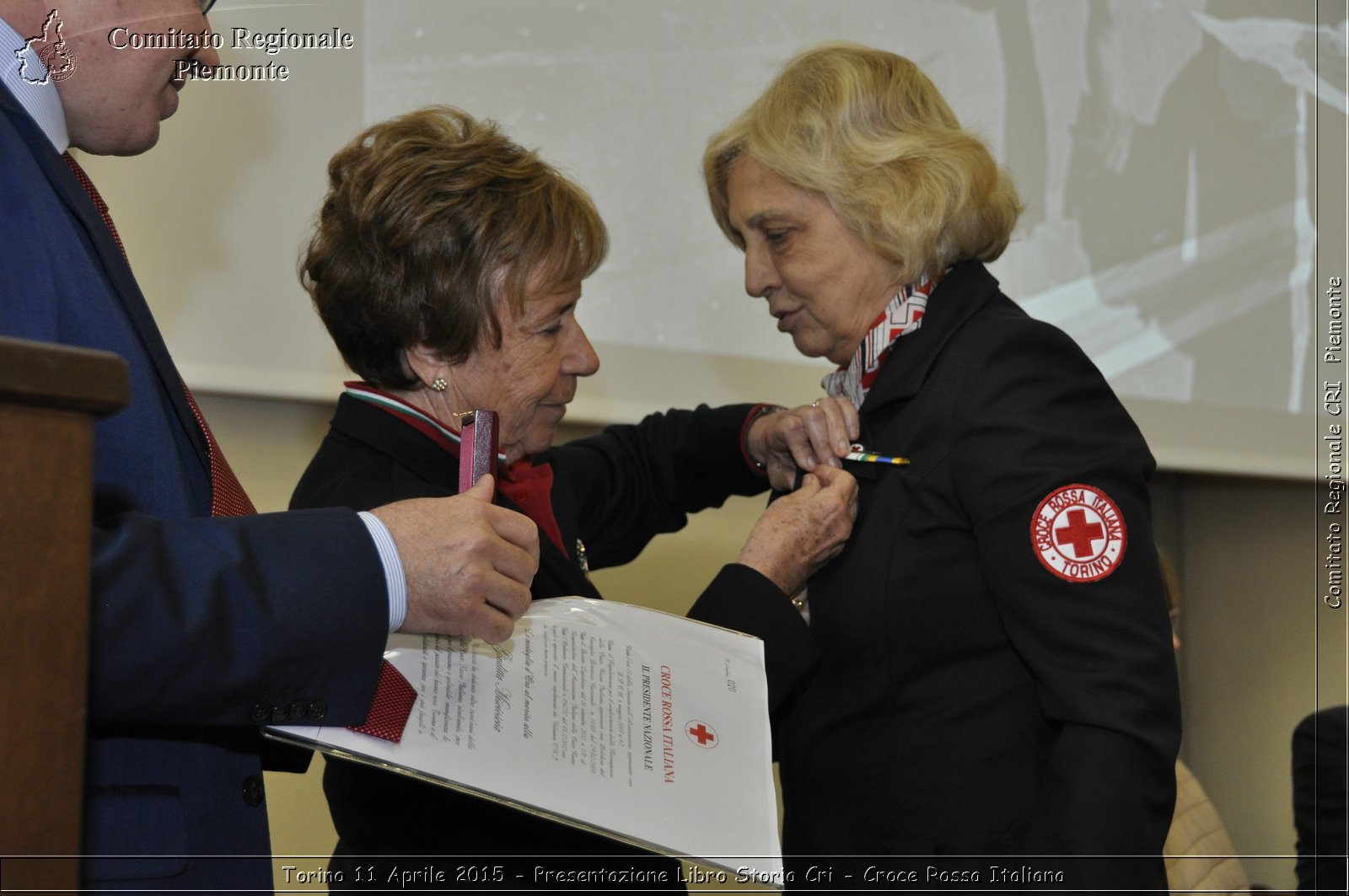 Torino 11 Aprile 2015 - Presentazione Libro Storia Cri - Croce Rossa Italiana- Comitato Regionale del Piemonte