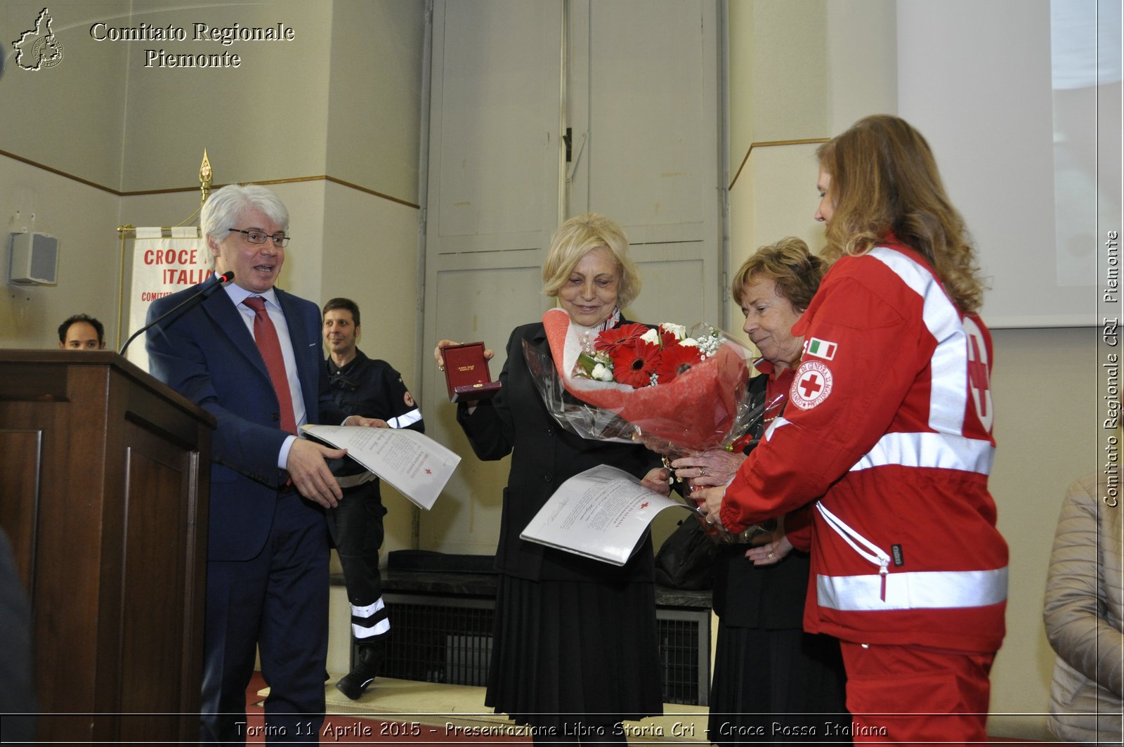 Torino 11 Aprile 2015 - Presentazione Libro Storia Cri - Croce Rossa Italiana- Comitato Regionale del Piemonte