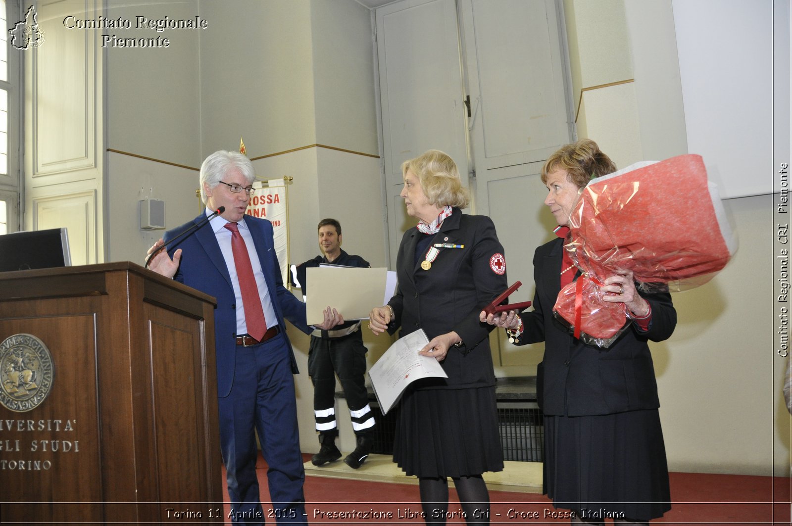 Torino 11 Aprile 2015 - Presentazione Libro Storia Cri - Croce Rossa Italiana- Comitato Regionale del Piemonte