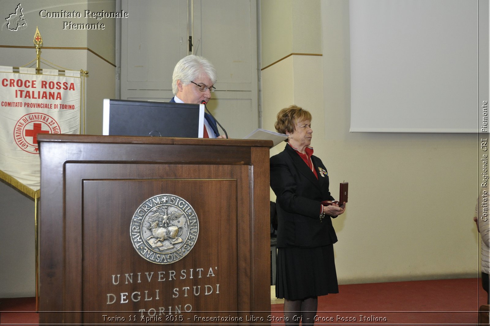 Torino 11 Aprile 2015 - Presentazione Libro Storia Cri - Croce Rossa Italiana- Comitato Regionale del Piemonte