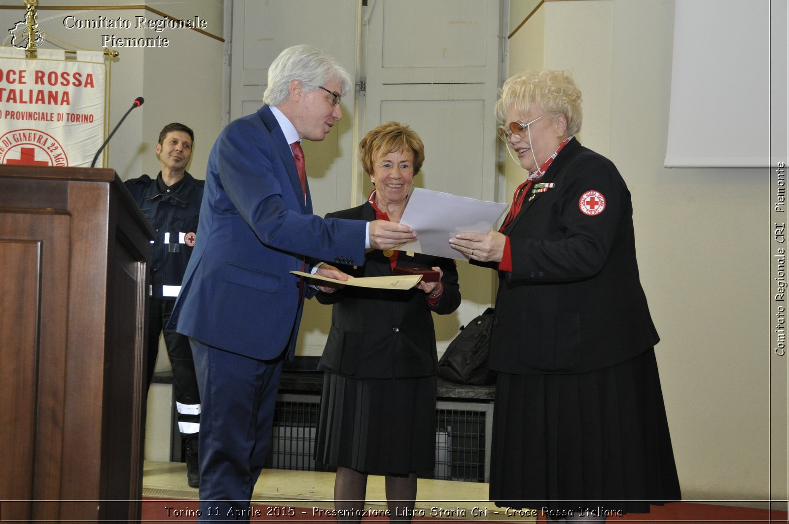 Torino 11 Aprile 2015 - Presentazione Libro Storia Cri - Croce Rossa Italiana- Comitato Regionale del Piemonte