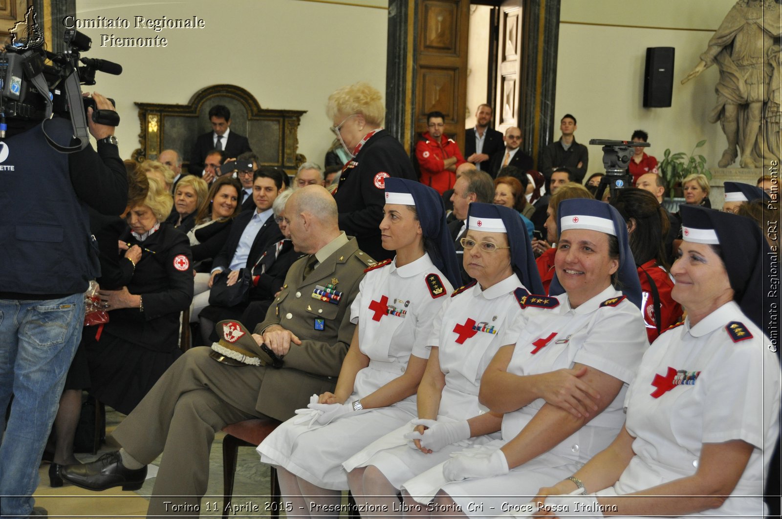 Torino 11 Aprile 2015 - Presentazione Libro Storia Cri - Croce Rossa Italiana- Comitato Regionale del Piemonte