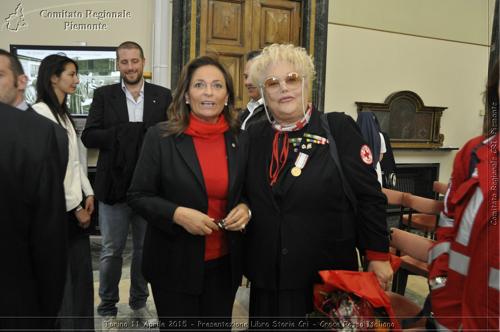 Torino 11 Aprile 2015 - Presentazione Libro Storia Cri - Croce Rossa Italiana- Comitato Regionale del Piemonte