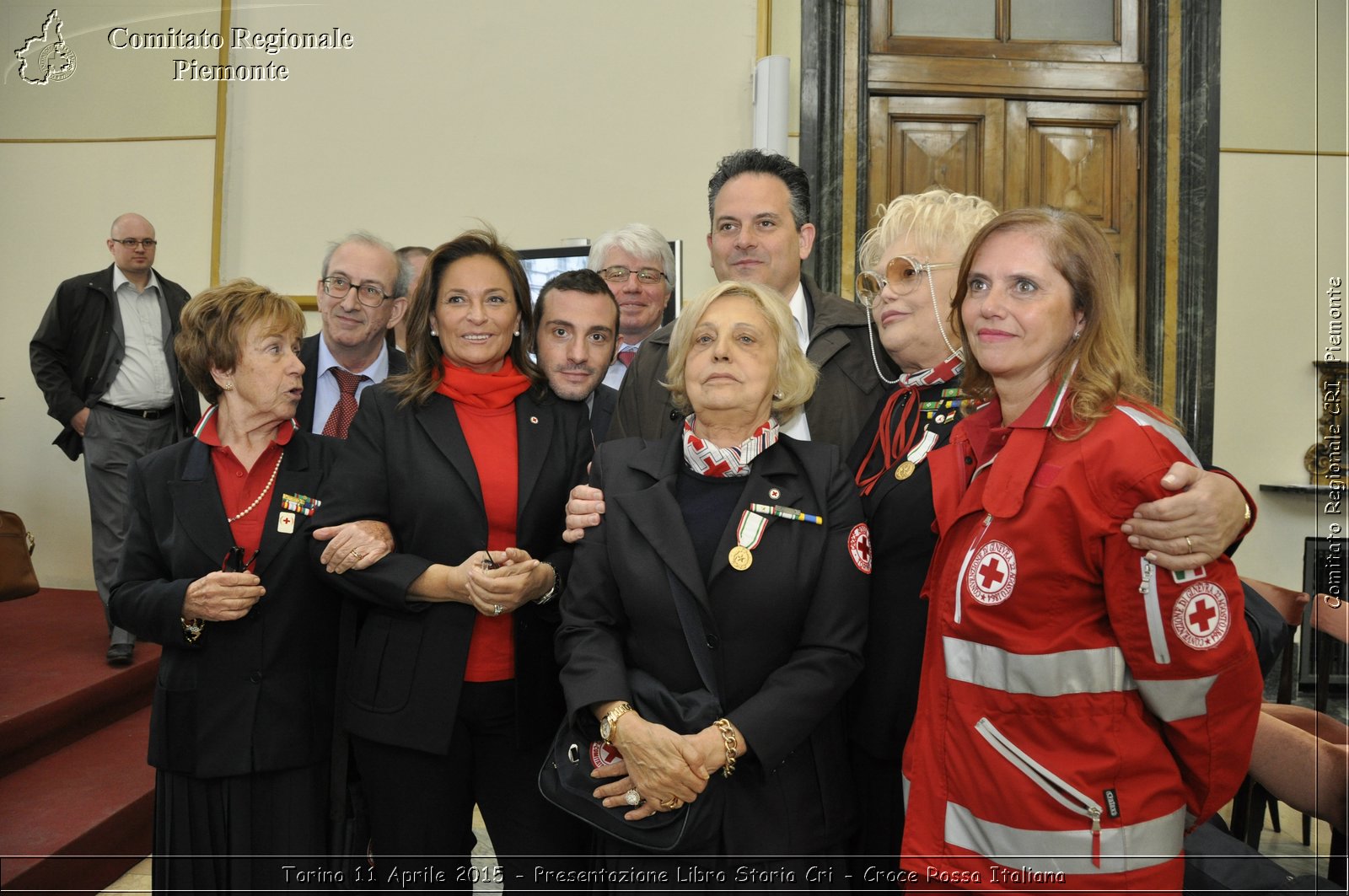 Torino 11 Aprile 2015 - Presentazione Libro Storia Cri - Croce Rossa Italiana- Comitato Regionale del Piemonte