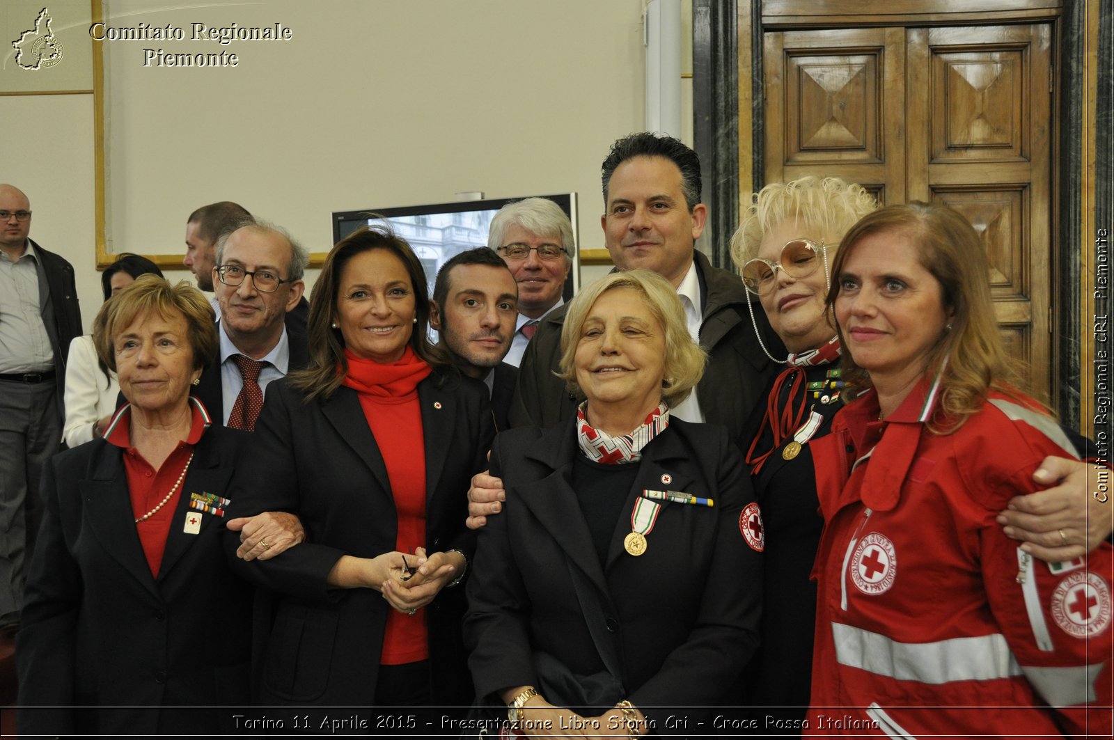 Torino 11 Aprile 2015 - Presentazione Libro Storia Cri - Croce Rossa Italiana- Comitato Regionale del Piemonte