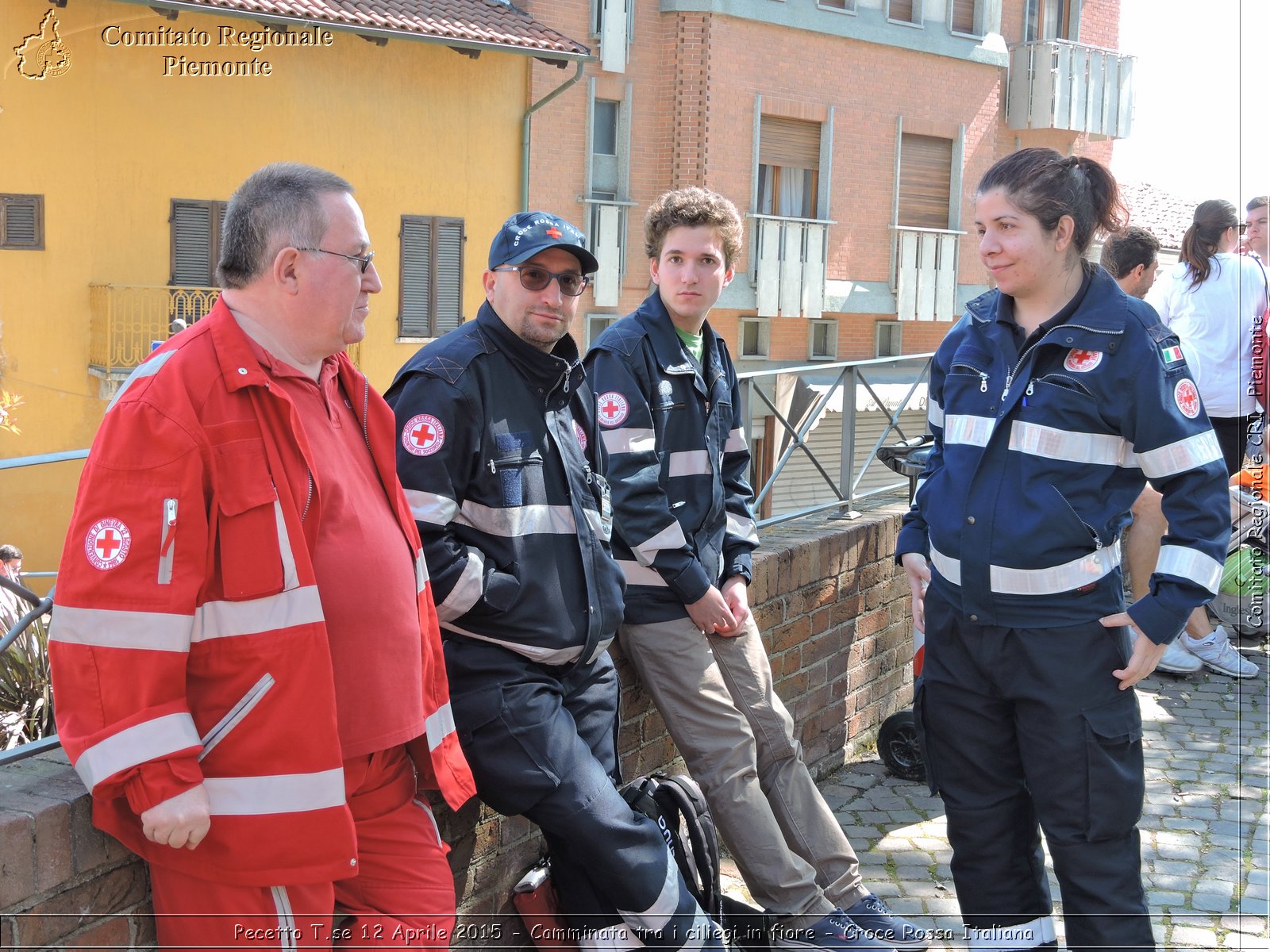 Pecetto T.se 12 Aprile 2015 - Camminata tra i ciliegi in fiore - Croce Rossa Italiana- Comitato Regionale del Piemonte