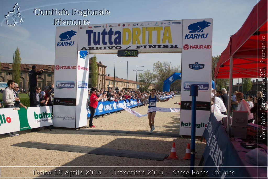 Torino 12 Aprile 2015 - Tuttadritta 2015 - Croce Rossa Italiana- Comitato Regionale del Piemonte