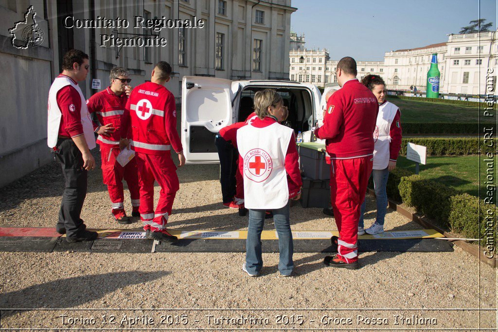 Torino 12 Aprile 2015 - Tuttadritta 2015 - Croce Rossa Italiana- Comitato Regionale del Piemonte