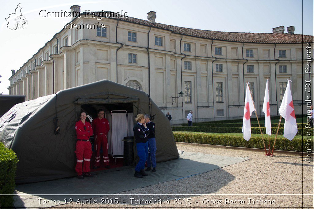 Torino 12 Aprile 2015 - Tuttadritta 2015 - Croce Rossa Italiana- Comitato Regionale del Piemonte