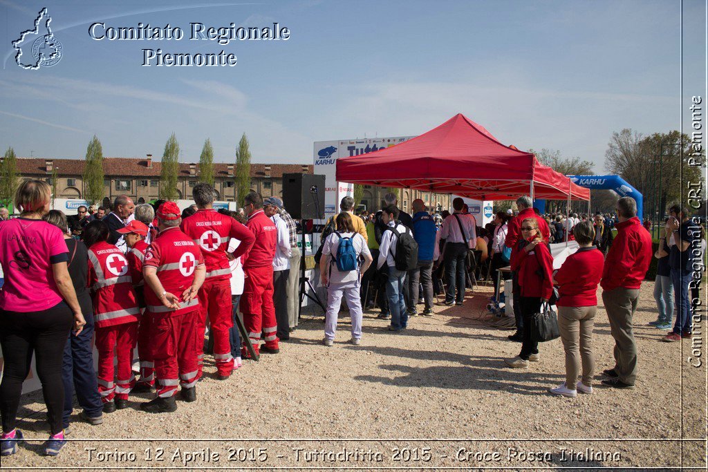 Torino 12 Aprile 2015 - Tuttadritta 2015 - Croce Rossa Italiana- Comitato Regionale del Piemonte