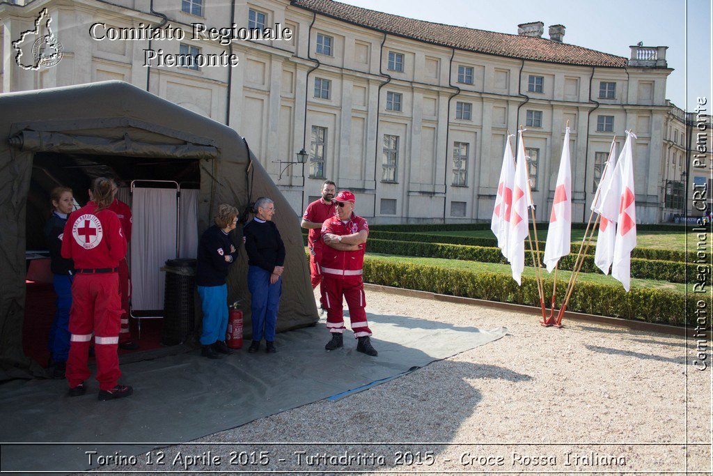 Torino 12 Aprile 2015 - Tuttadritta 2015 - Croce Rossa Italiana- Comitato Regionale del Piemonte