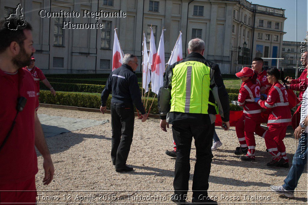 Torino 12 Aprile 2015 - Tuttadritta 2015 - Croce Rossa Italiana- Comitato Regionale del Piemonte