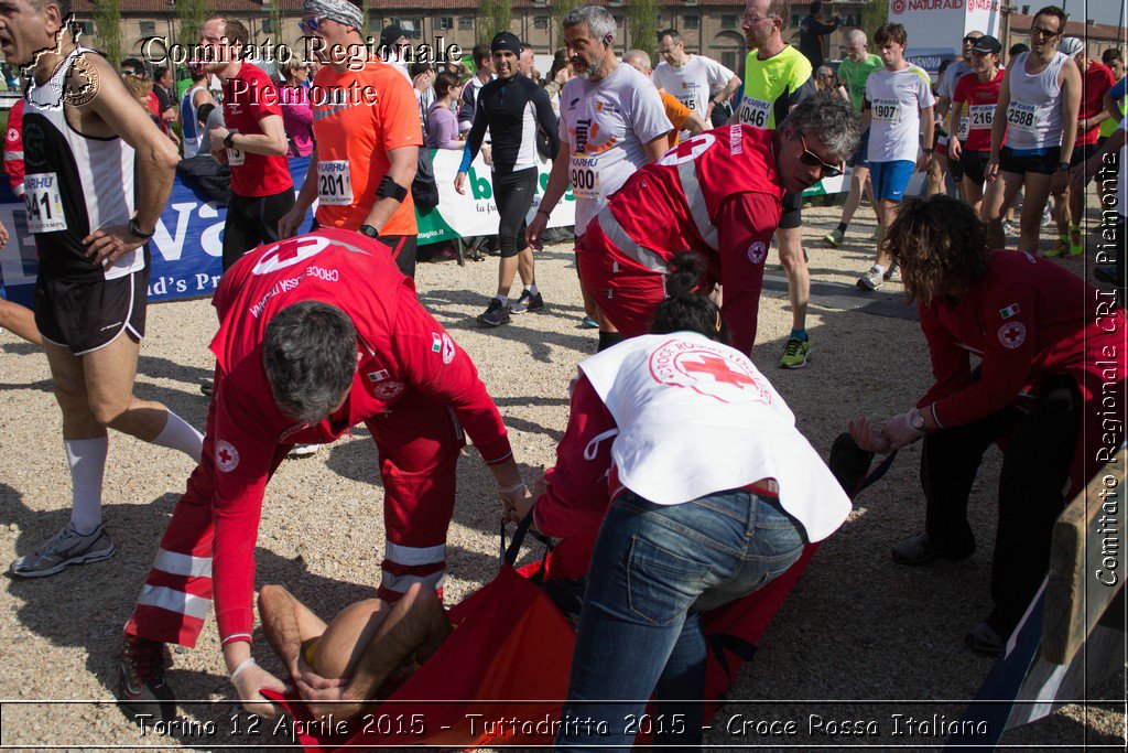 Torino 12 Aprile 2015 - Tuttadritta 2015 - Croce Rossa Italiana- Comitato Regionale del Piemonte