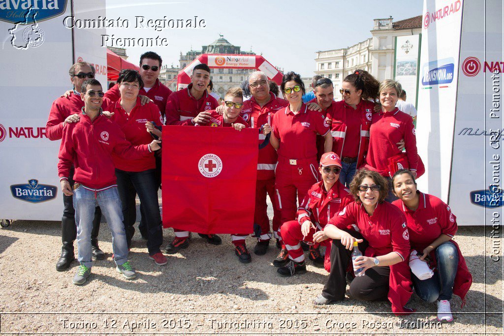 Torino 12 Aprile 2015 - Tuttadritta 2015 - Croce Rossa Italiana- Comitato Regionale del Piemonte