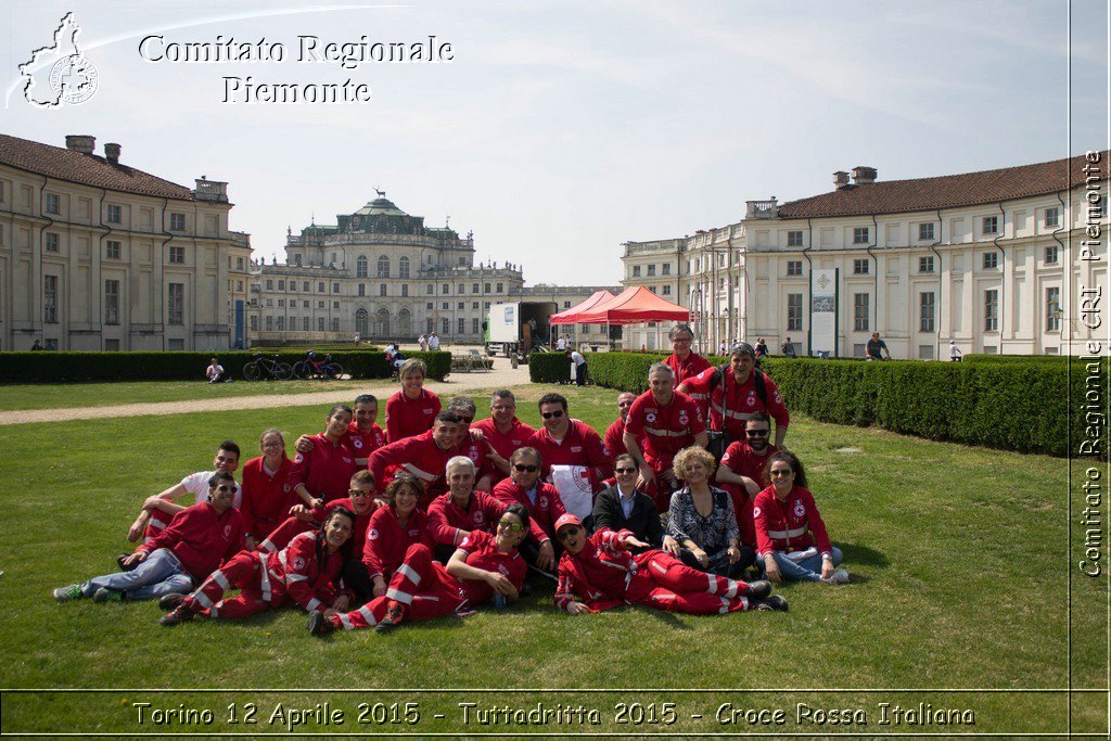 Torino 12 Aprile 2015 - Tuttadritta 2015 - Croce Rossa Italiana- Comitato Regionale del Piemonte