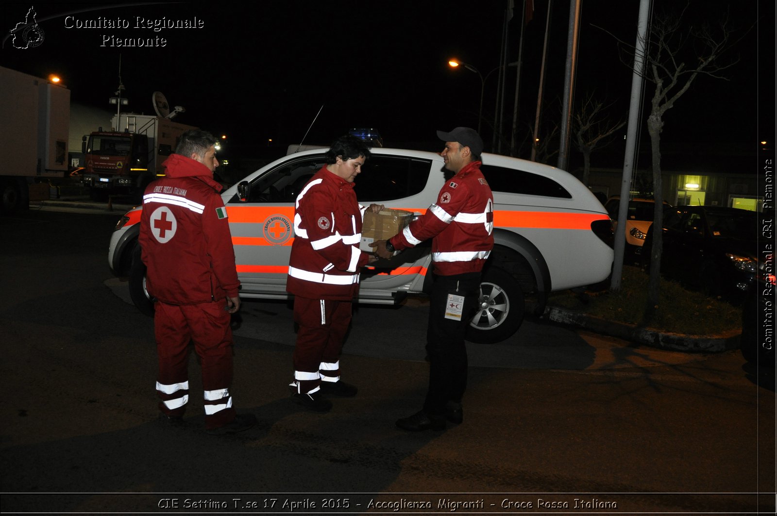 CIE Settimo T.se 17 Aprile 2015 - Accoglienza Migranti - Croce Rossa Italiana- Comitato Regionale del Piemonte