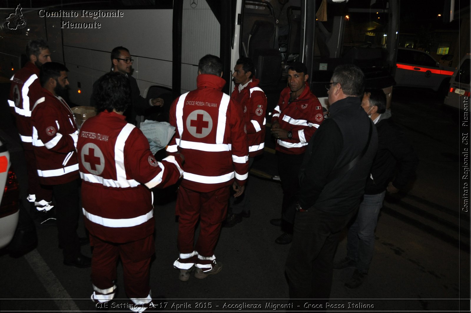 CIE Settimo T.se 17 Aprile 2015 - Accoglienza Migranti - Croce Rossa Italiana- Comitato Regionale del Piemonte