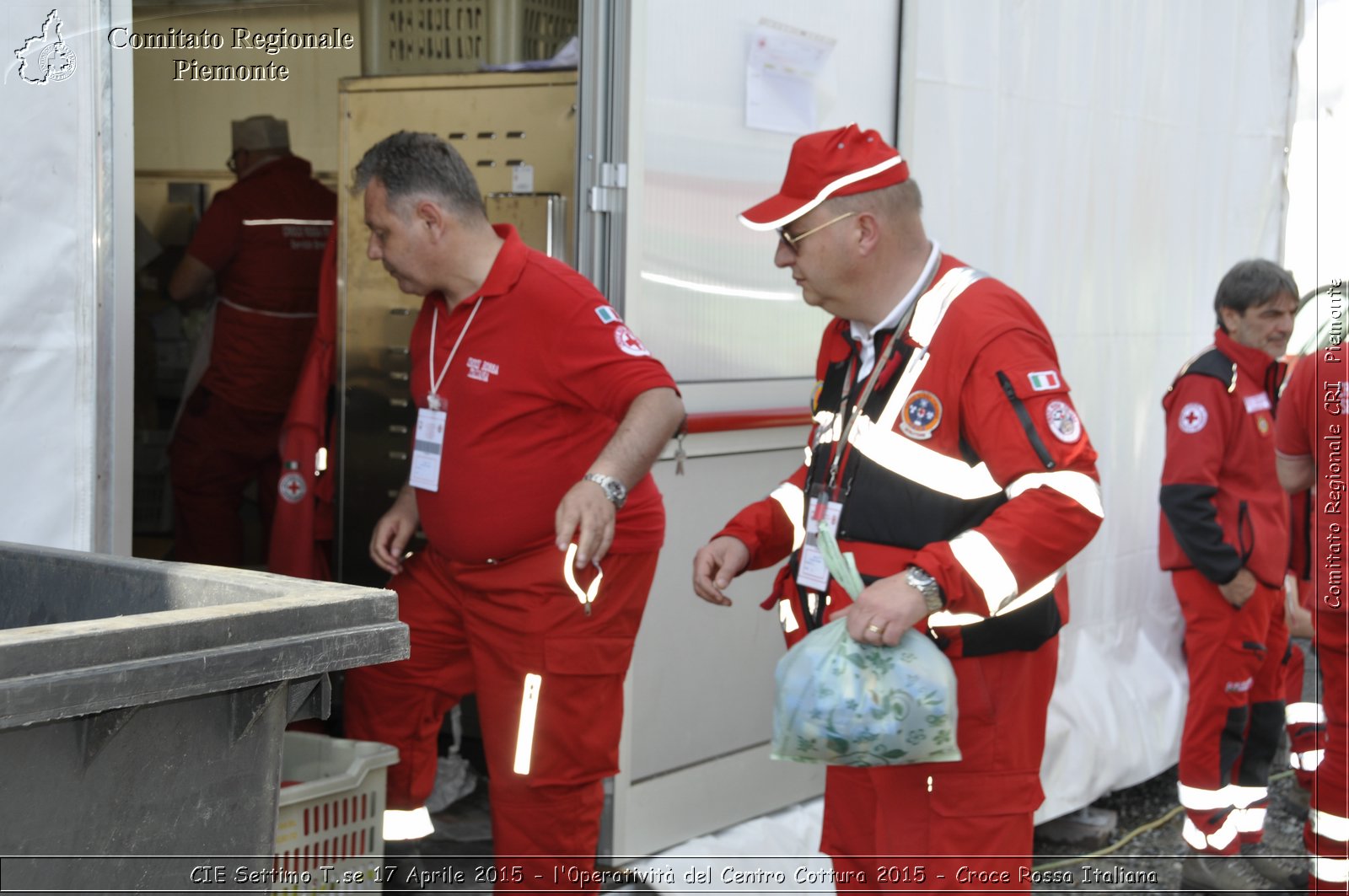 CIE Settimo T.se 17 Aprile 2015 - l'operativit del Centro Cottura 2015 - Croce Rossa Italiana- Comitato Regionale del Piemonte