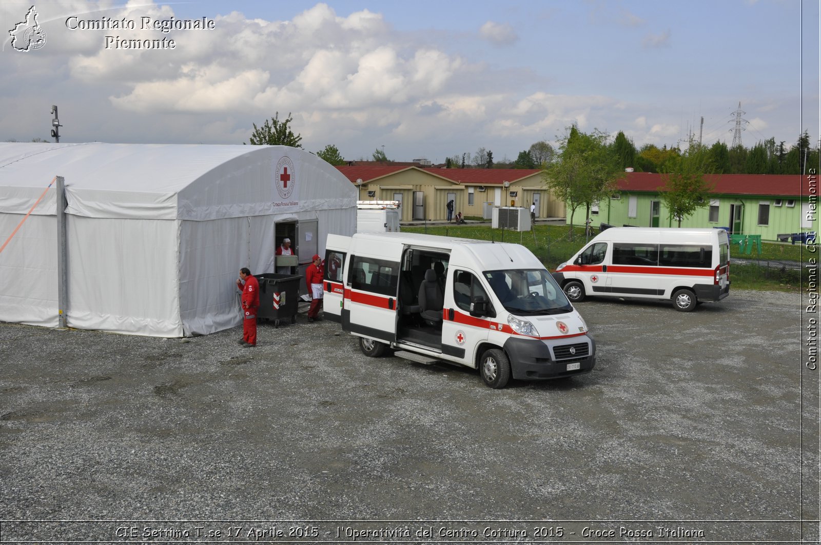 CIE Settimo T.se 17 Aprile 2015 - l'operativit del Centro Cottura 2015 - Croce Rossa Italiana- Comitato Regionale del Piemonte