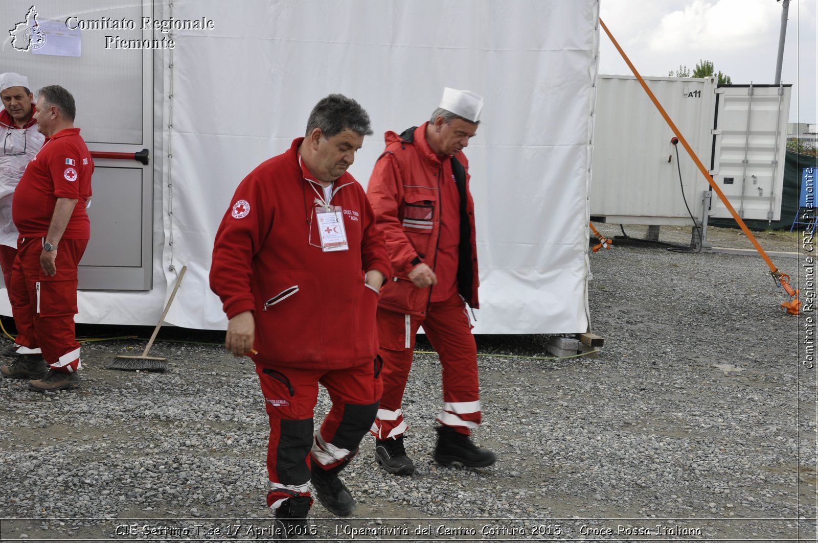 CIE Settimo T.se 17 Aprile 2015 - l'operativit del Centro Cottura 2015 - Croce Rossa Italiana- Comitato Regionale del Piemonte