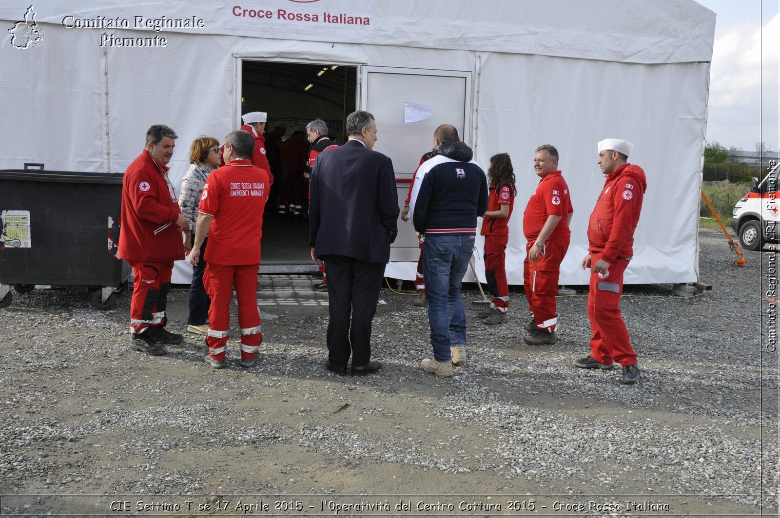 CIE Settimo T.se 17 Aprile 2015 - l'operativit del Centro Cottura 2015 - Croce Rossa Italiana- Comitato Regionale del Piemonte