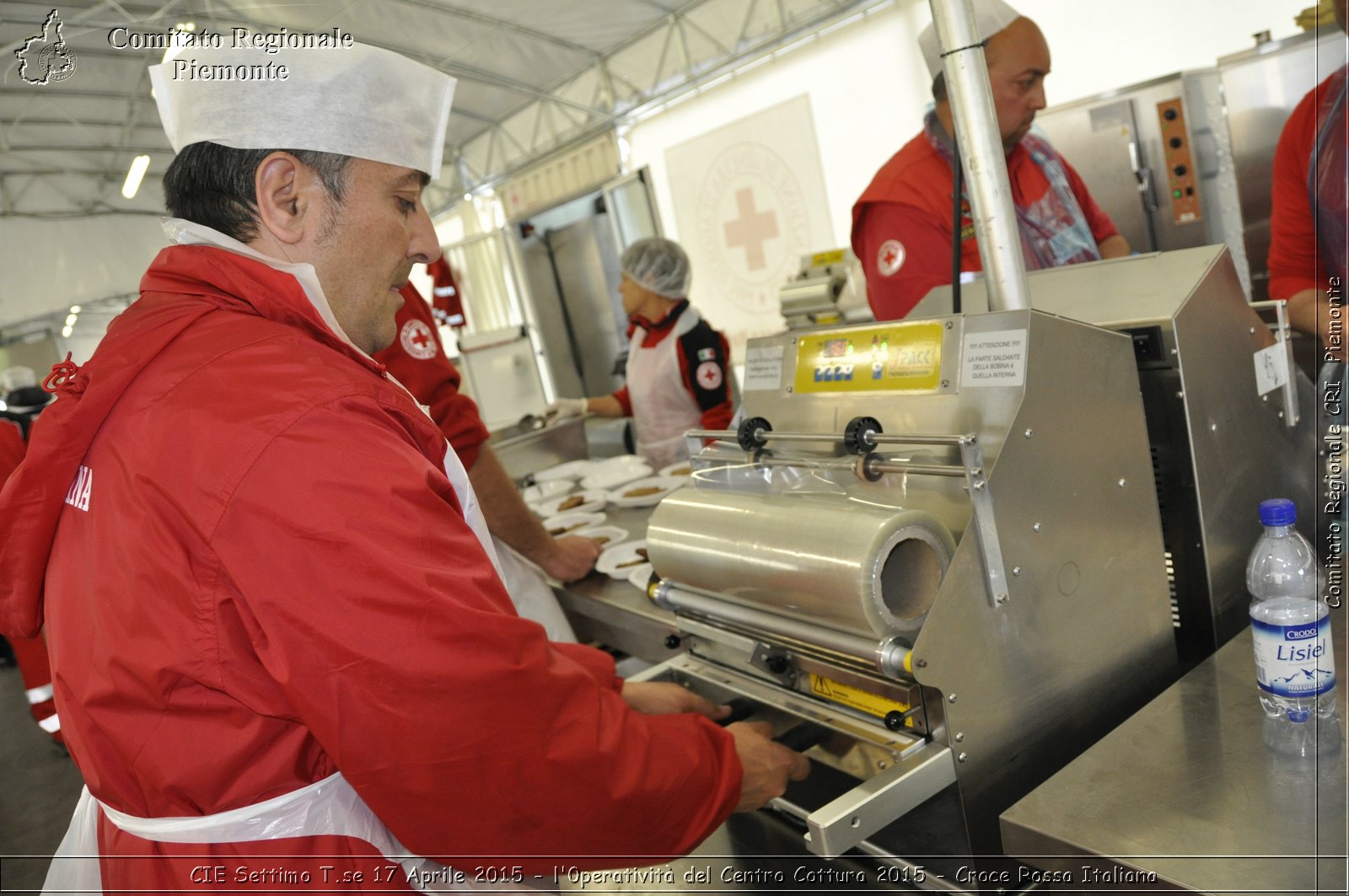 CIE Settimo T.se 17 Aprile 2015 - l'operativit del Centro Cottura 2015 - Croce Rossa Italiana- Comitato Regionale del Piemonte