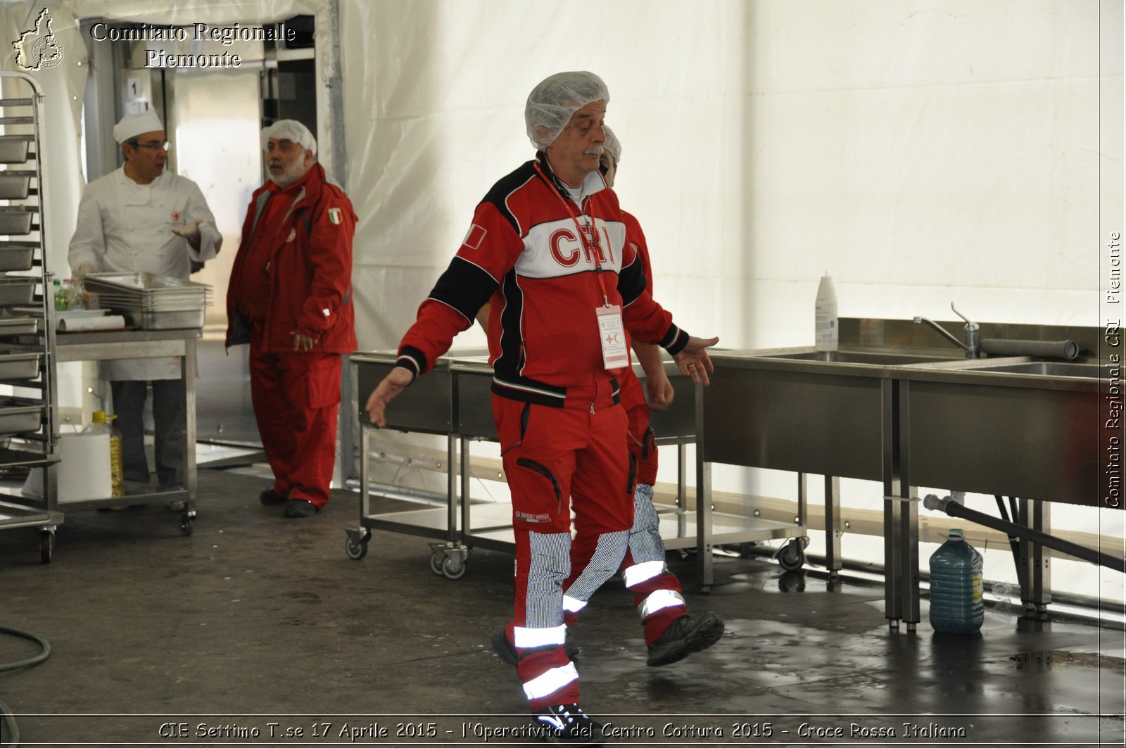 CIE Settimo T.se 17 Aprile 2015 - l'operativit del Centro Cottura 2015 - Croce Rossa Italiana- Comitato Regionale del Piemonte