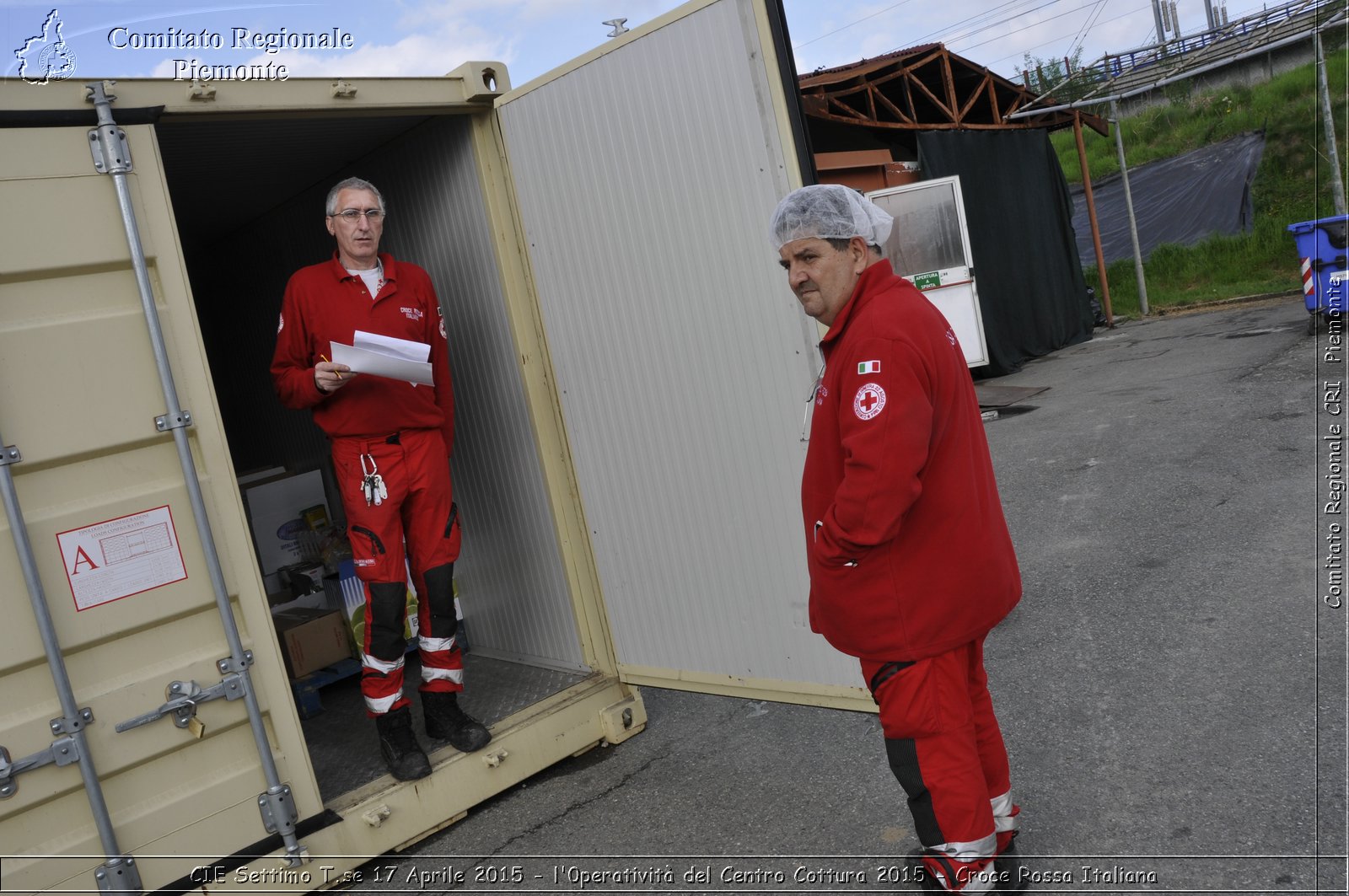 CIE Settimo T.se 17 Aprile 2015 - l'operativit del Centro Cottura 2015 - Croce Rossa Italiana- Comitato Regionale del Piemonte