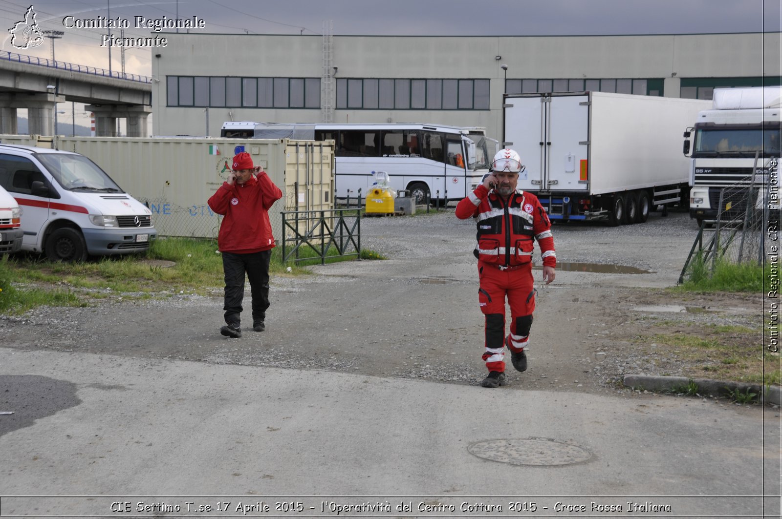 CIE Settimo T.se 17 Aprile 2015 - l'operativit del Centro Cottura 2015 - Croce Rossa Italiana- Comitato Regionale del Piemonte