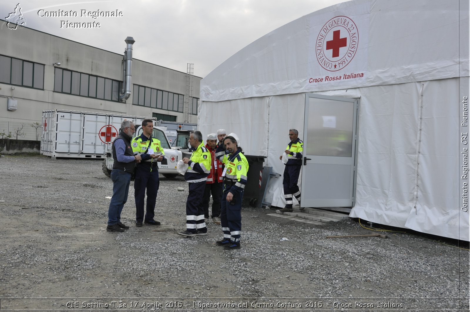 CIE Settimo T.se 17 Aprile 2015 - l'operativit del Centro Cottura 2015 - Croce Rossa Italiana- Comitato Regionale del Piemonte