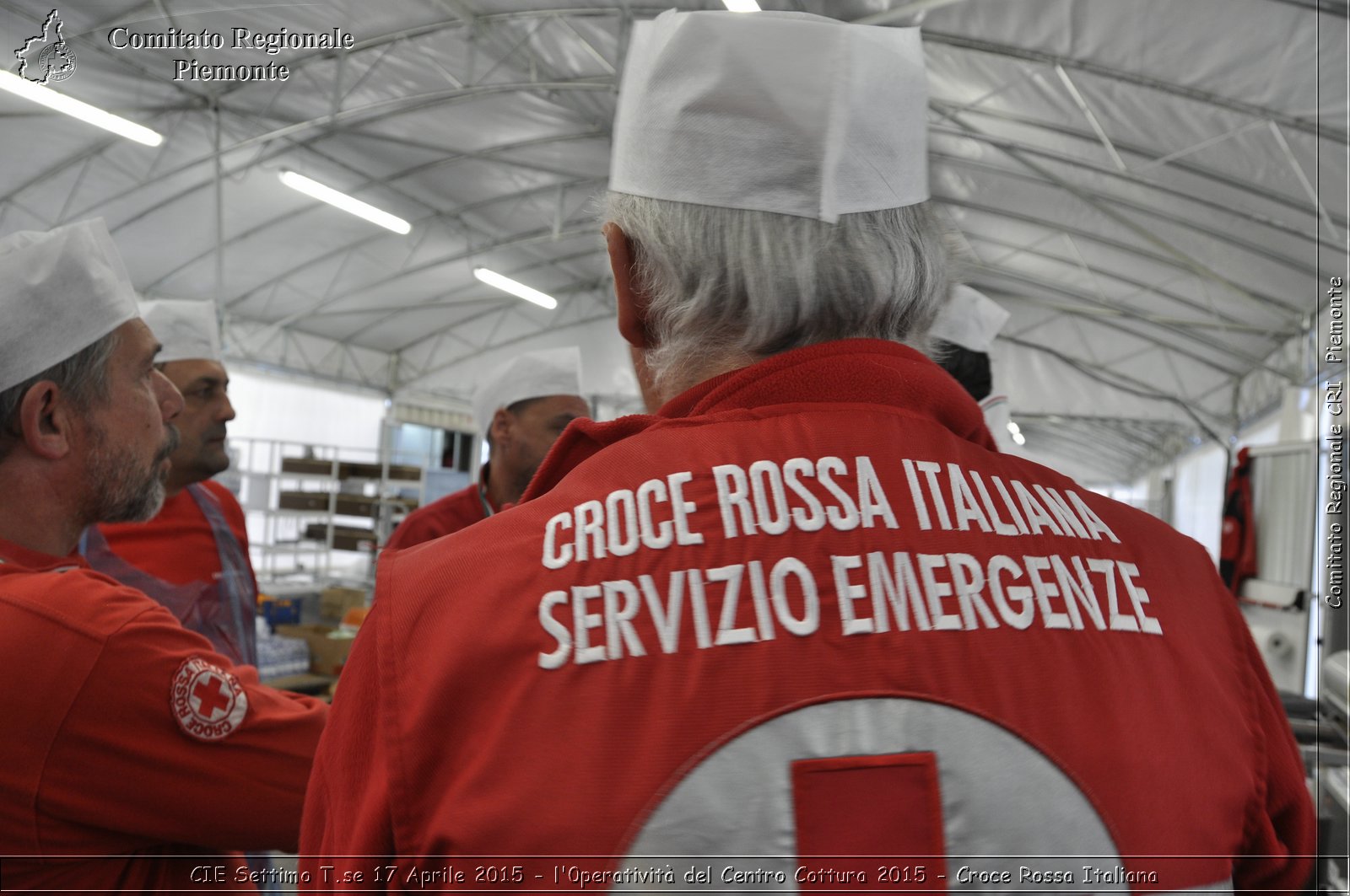 CIE Settimo T.se 17 Aprile 2015 - l'operativit del Centro Cottura 2015 - Croce Rossa Italiana- Comitato Regionale del Piemonte